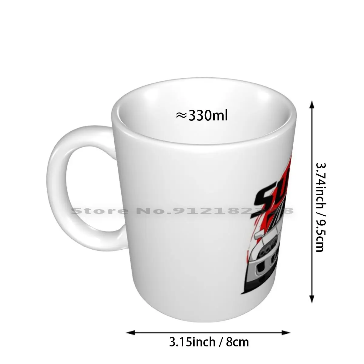 Jdm White Ceramic Mugs Coffee Cups Milk Tea Mug 2jz Drift 2jz Jdm A80 Gt 2jz Drift Racing White A80 Jdm Creative Trending