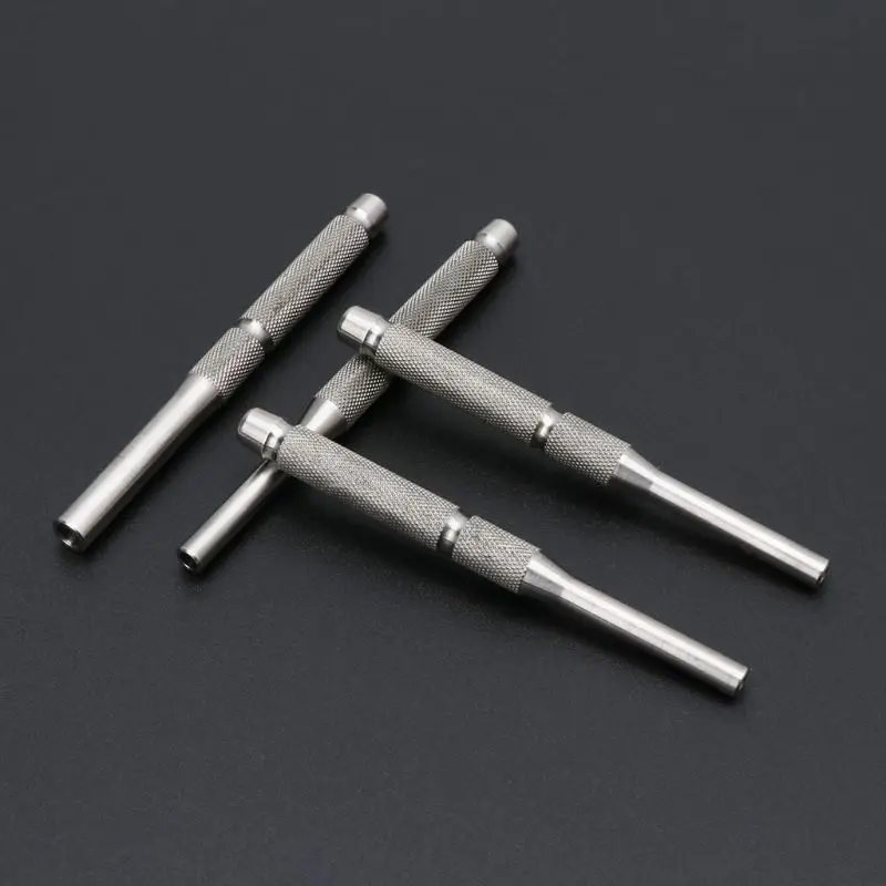 2020 nuovo 4 pz/set In Acciaio Inox Multi Size Hollow Fine Rotolo Pin Strumento di Avviamento Pugno Kit da 1/8 \