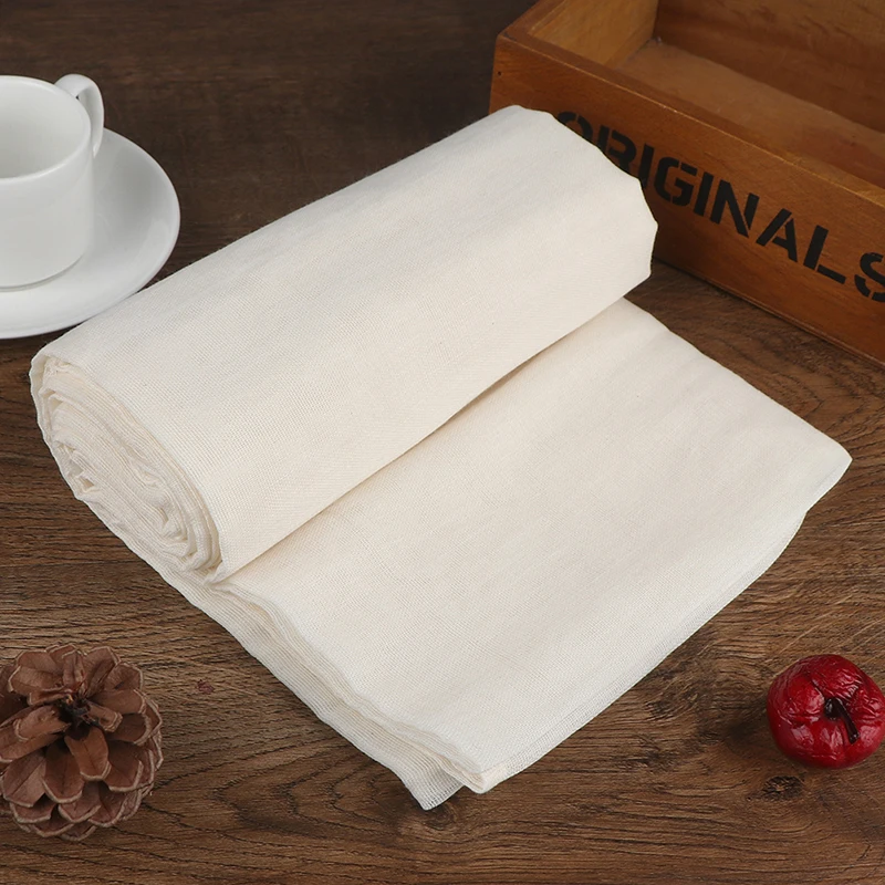 1PCS 150*150cm Breathable Bean Bread Cloth Cheesecloth Filter Cotton Cloth Cheesecloth Gauze