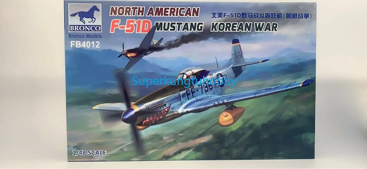 

Мустанга FB4012 1/48 североамериканского F-51D Mustang