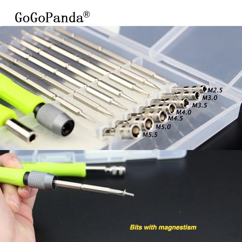 16 IN 1 Magnetic Screwdriver Set Multi-Purpose Precision Screw Driver Special 0.8 star For Phone Clock Watch Repair