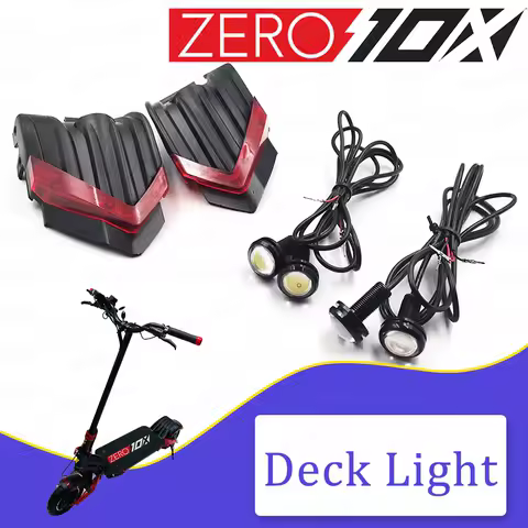 LED Light Bulb T10-ddm ZERO 10X Electric Scooter Deck Lamp Front Light Rear Light Tail Light Original Spare Parts