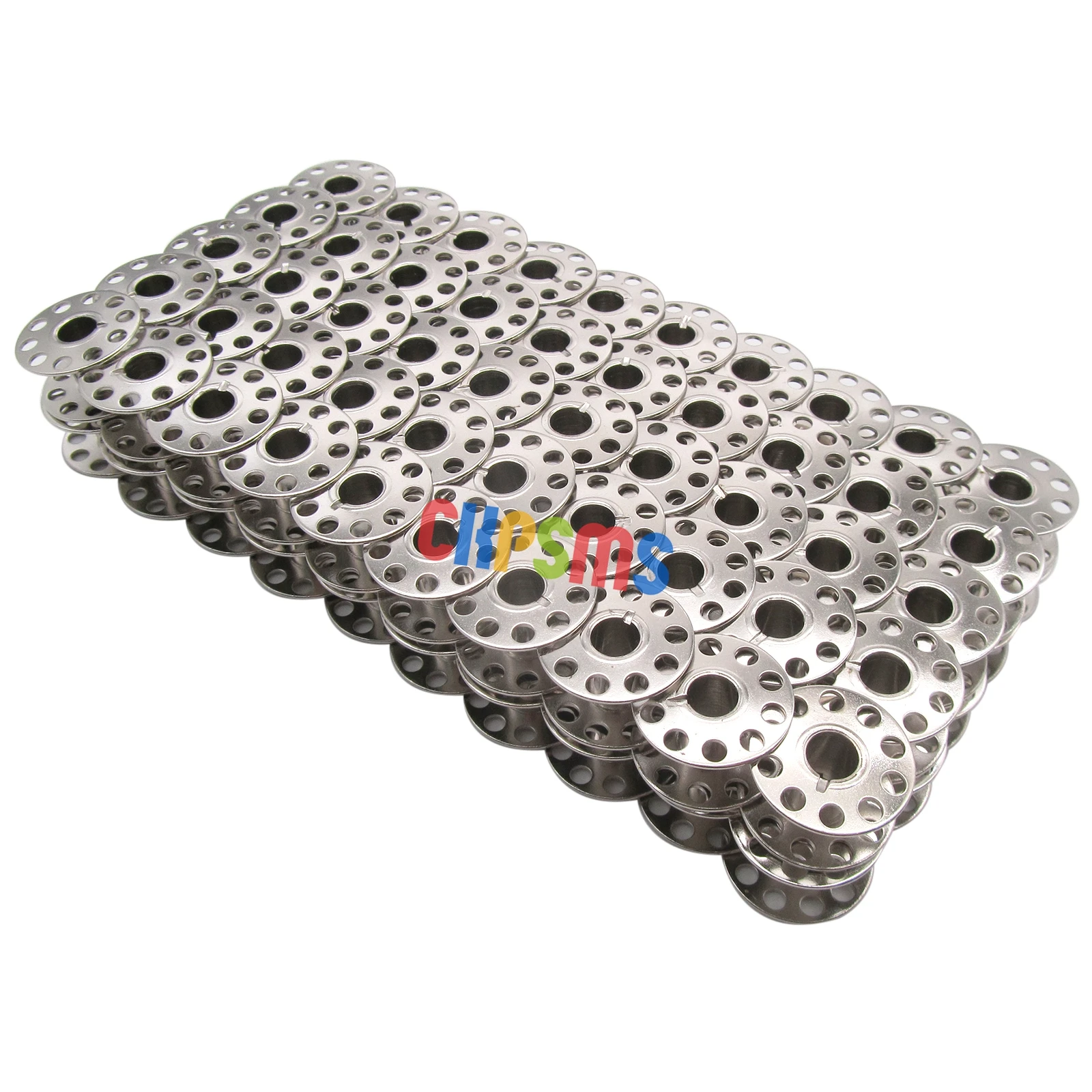 #2518 SA156 Metal Bobbins FIT FOR SINGER CLASS 15, KENMORE 158 & 385 Series, BROTHER  front-loading Home Sewing Machines
