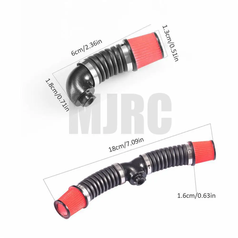 Untuk TRX4 90046 D90 540 Sensor Suhu Mesin Simulasi untuk Corvette LS3 V8 Penutup Mesin Radiator Motor Kipas Pendingin Universal