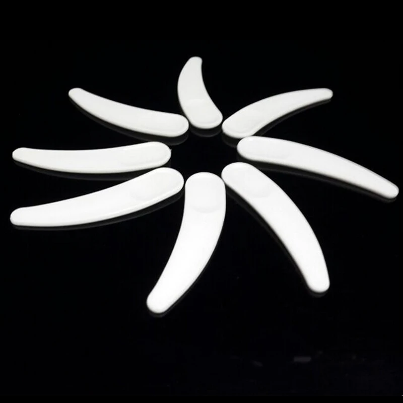 10Pcs/set Mini Cosmetic Spatula Spoon Curved Scoop Disposable Makeup Mask Cream Spoon For Make Up Face Accessories