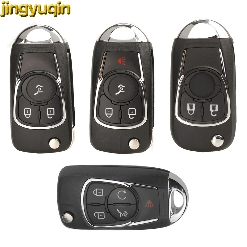 

Jingyuqin Remote Car Key Shell For Chevrolet Cruze For Buick Regal Encore Lacrosse GL8 For OPEL Insignia Astra J Zafira C