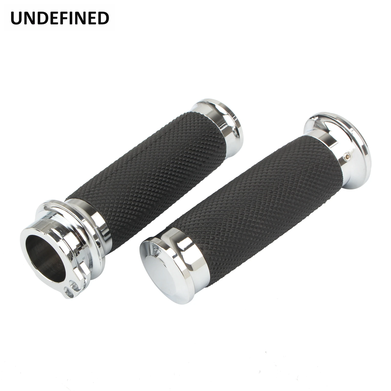 25mm 1inch Motorcycle Handlebar Grips Hand Grip Rubber Aluminum Hand Grips For Harley XL XR Touring Dyna Softail 95-15