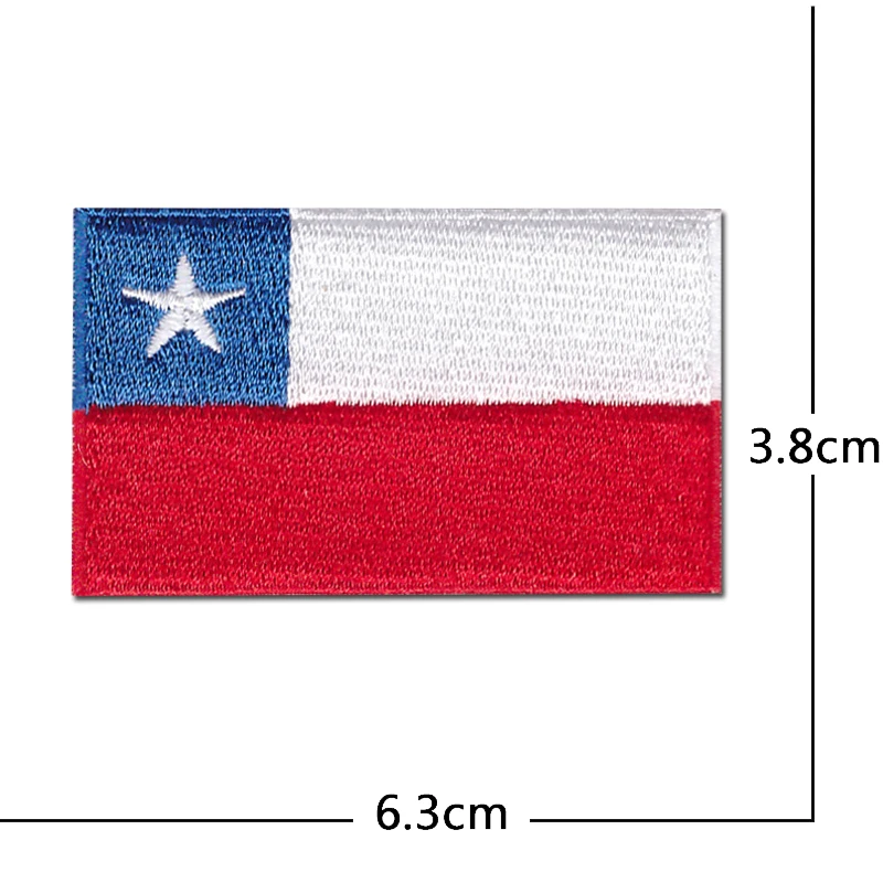 Computador Bordado Patches para Roupas, Bandeira Nacional, Etiqueta, Costurar Applique, Cuba, Costa, Colômbia, Chile, Canadá, Brasil