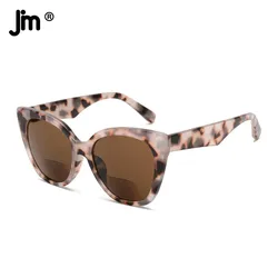 JM Vintage Bifocal Reading Glasses Sunglasses Oversized Cateye Stylish Sunglasses Readers for Women Cat Eye Eyeglasses