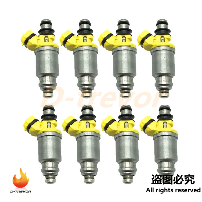 8pcs OEM 23250-74040 Fuel Injector Nozzle For 1990-1992 Toyota Celica MR2 RAV4 2.2L 23209-74040