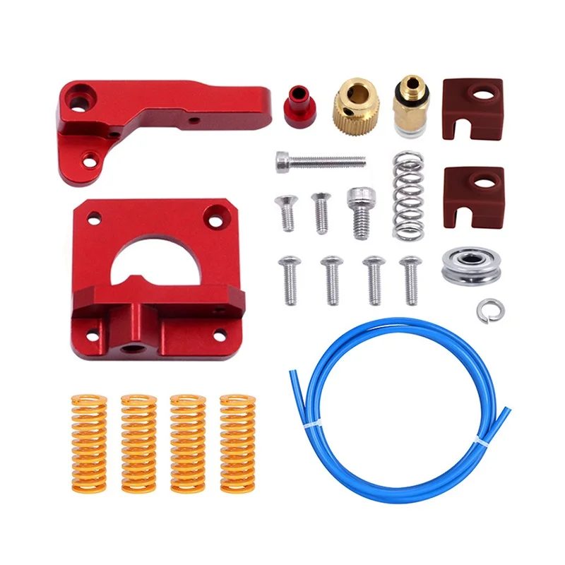 

MEGA 1set CR10 Extruder Leveling Kit DIY 1.75mm Aluminum Right Hand 3D Printer Parts Long Extrusion For CR10 Ender3 3D Printer