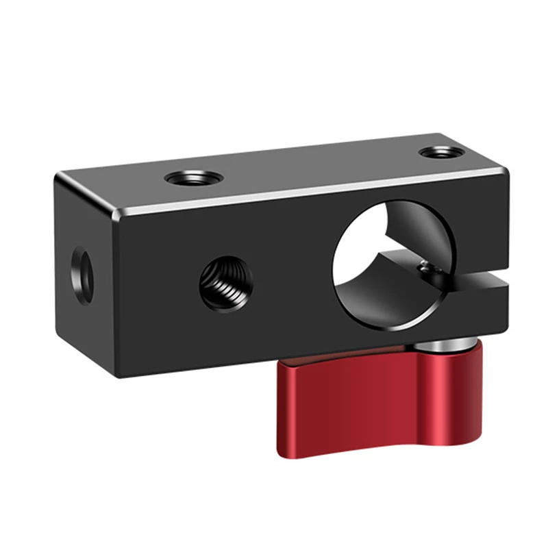 15Mm Cần Kẹp Camera Duy Nhất Cần Ốp Cho Cần 15Mm Hỗ Trợ Hệ Thống Kính Ngắm EVF Núi, màn Hình LCD, Micro Gắn