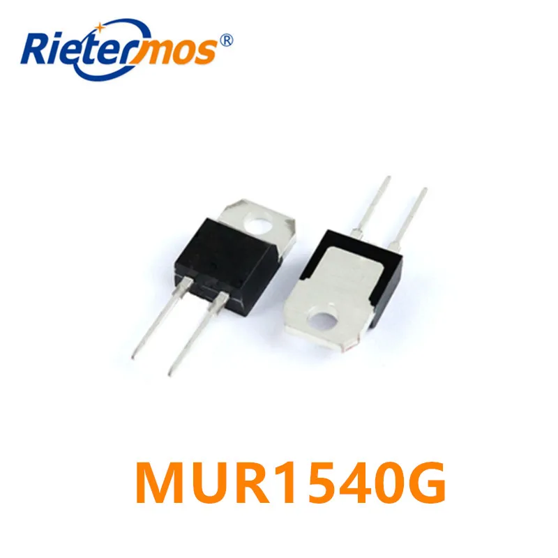 50 piezas MUR1540 MUR1540G 15A 400 V TO220-2 de alta calidad