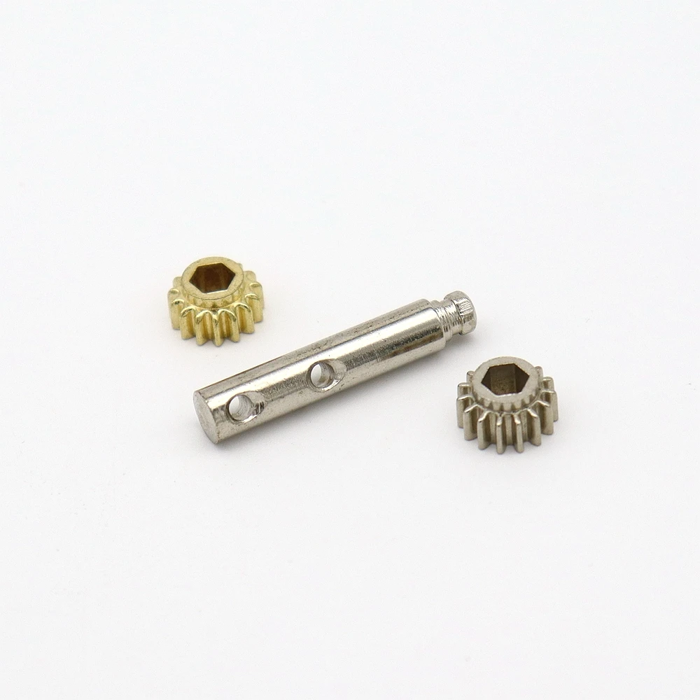 Guitar String Gear and Pull String Column，Hexagonal hole gear and String iron gear is 1：15