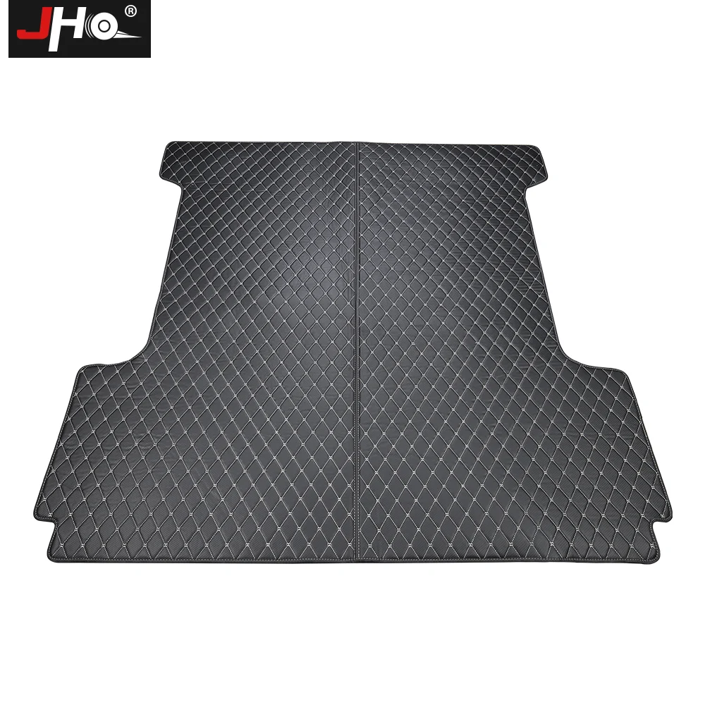 JHO Trunk Tonneau Bed Cargo Liner Protector Cover Mat For Ford F150 RAPTOR 2015-2020 2019 2018 2017 Crew Cab Car Accessories