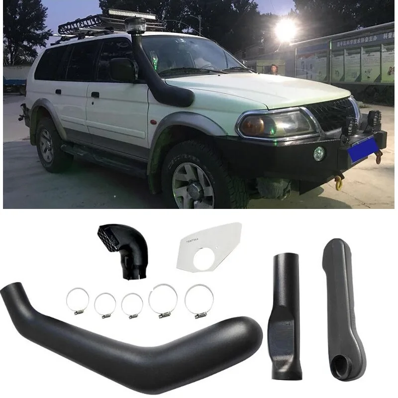 auto accessories exterior car parts air intakes pipe pipes tube snorkel fit for mitubishi challenger wagon 2001-2005 car