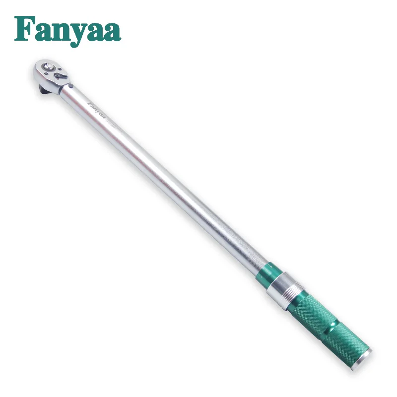 Fanyaa Professional Preset Adjustable Torque Wrench, Range 100-500Nm 3/4 Inch Square Drive Accuracy 4% Hand Tools Spanner