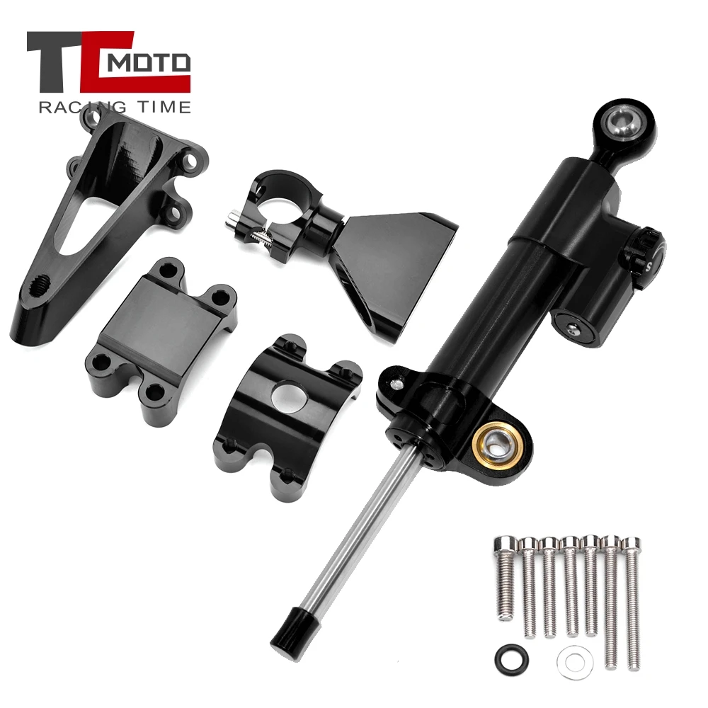 Motorcycle Damper Steering Stabilize Damper Bracket Mounting Holder Kit For Honda CBR600 F4i CBR 600 1999-2004 2000 2001 2002