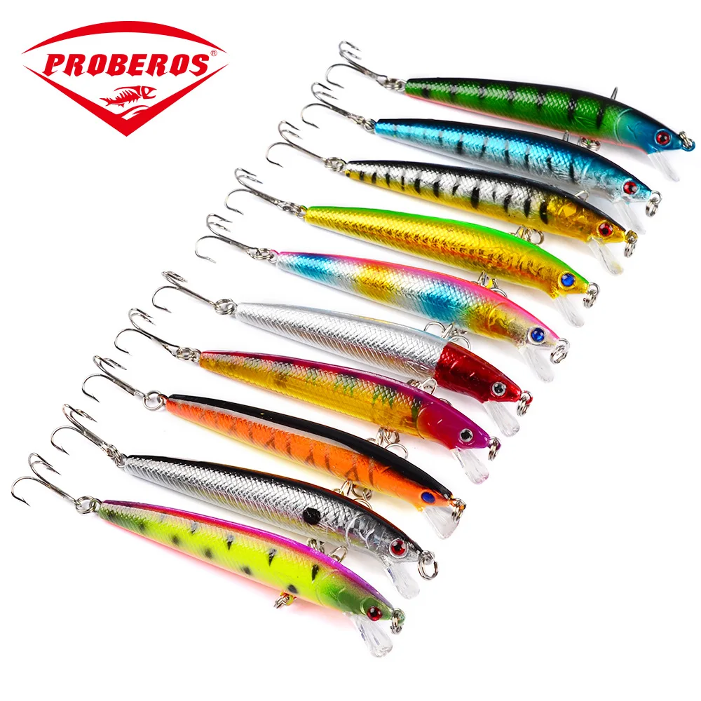 

1Pcs 8.5g 9.5cm Minnow 3D Eyes Outdoor Artificial ABS Floating Topwater Jig Bait Professional Bait Bass Fishing Tackle Pike