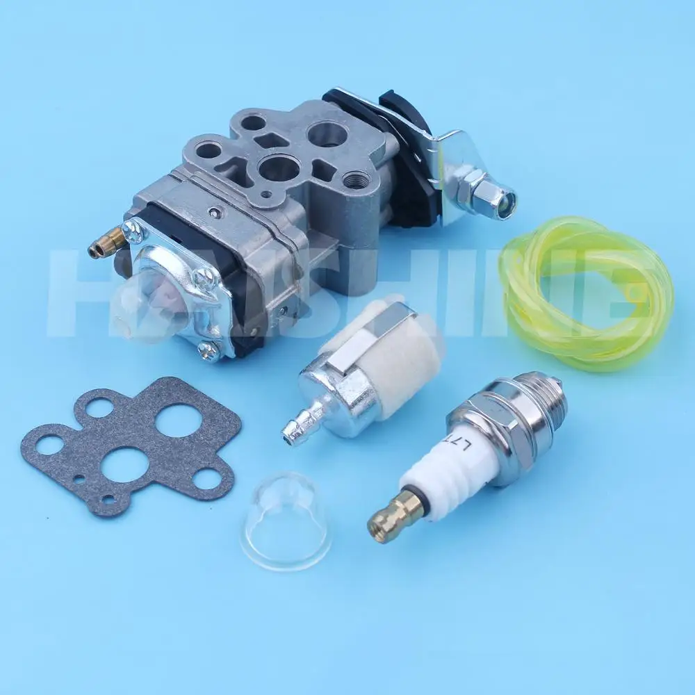 Imagem -06 - Carburador Carb Kit para Kawasaki Kbl35a Tj35e Kbl27b Aparador de Cordas Cortador de Grama 504 11 6101 504116101 Máquina de Corte de Grama