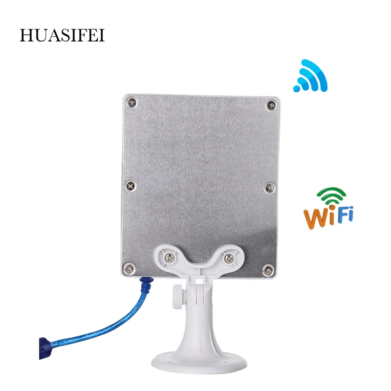 2.4G WiFi USB receiver 150Mbps high gain 14DBi antenna 5m cable high power wireless network card outdoor waterproof remote Wifi