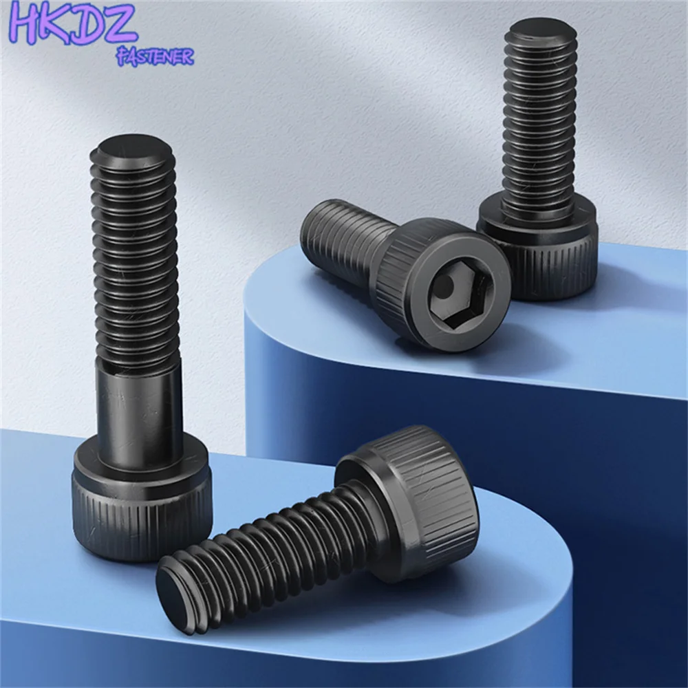 1-10Pcs 12.9 Grade British Standard Carbon Steel Cap Allen Head Hex Socket Half Tread Screw 5/8 7/16 3/8 5/16 1/4 3/16 5/32 1/8