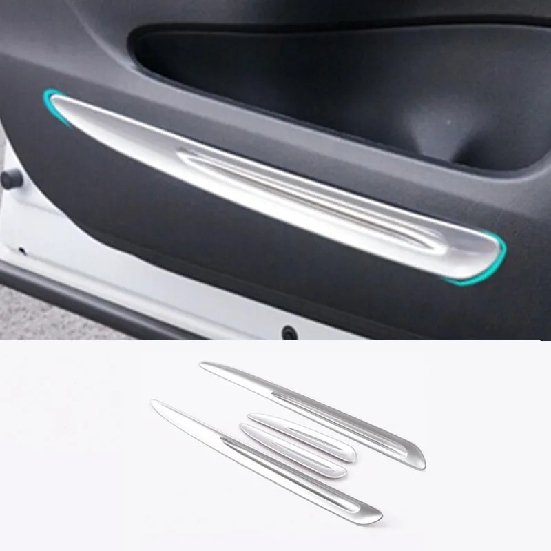 

For Honda CRV CR-V 2012/13/14/15/16 Accessories ABS Plastic Matte Inside Door Panel Cover Scuff Plate Steel Protector Guard Trim