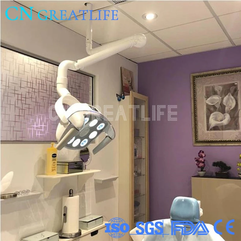 Touch Screen Dental Operation Lighting Cold Light Shadowless Led Lamp Implant Super Led Light Dental for Dental Chair