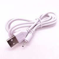 1M/3FT DC 2mm USB Charging Cable for Nokia 1200 1202 1203 1208 1209 1265 1280 1315 1325 1506 1616 1650 1680c 1681c 1682c-WHITE