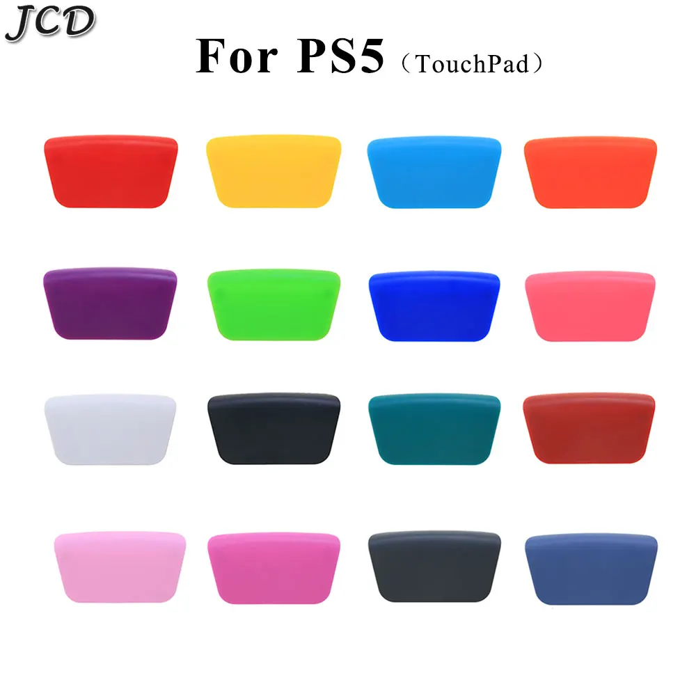 

JCD 17Colors Replacement Plastic Touchpad for PS5 Controller Soft Touch Custom Part Touch Pad