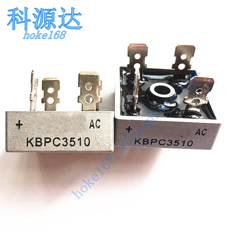 5pcs/lot KBPC3510 KBPC5010 Rectifier Bridge 4-Pin In Stock