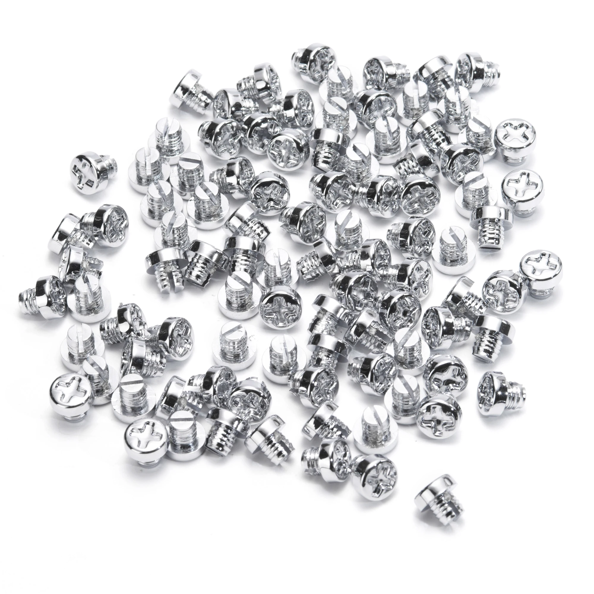 125pcs Cross  Car Wheel Rvets Rims Nuts Cap Lip Decription Tire Nail Studs Screw For Auto Decoration Alloy  Chrome Silver