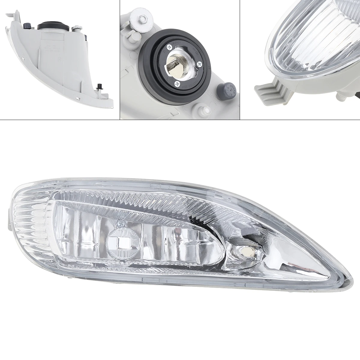 

1pcs Fog Light Lamp Right Side RH Clear Lens for Toyota ACV30 Toyota Camry 2002 - 2004