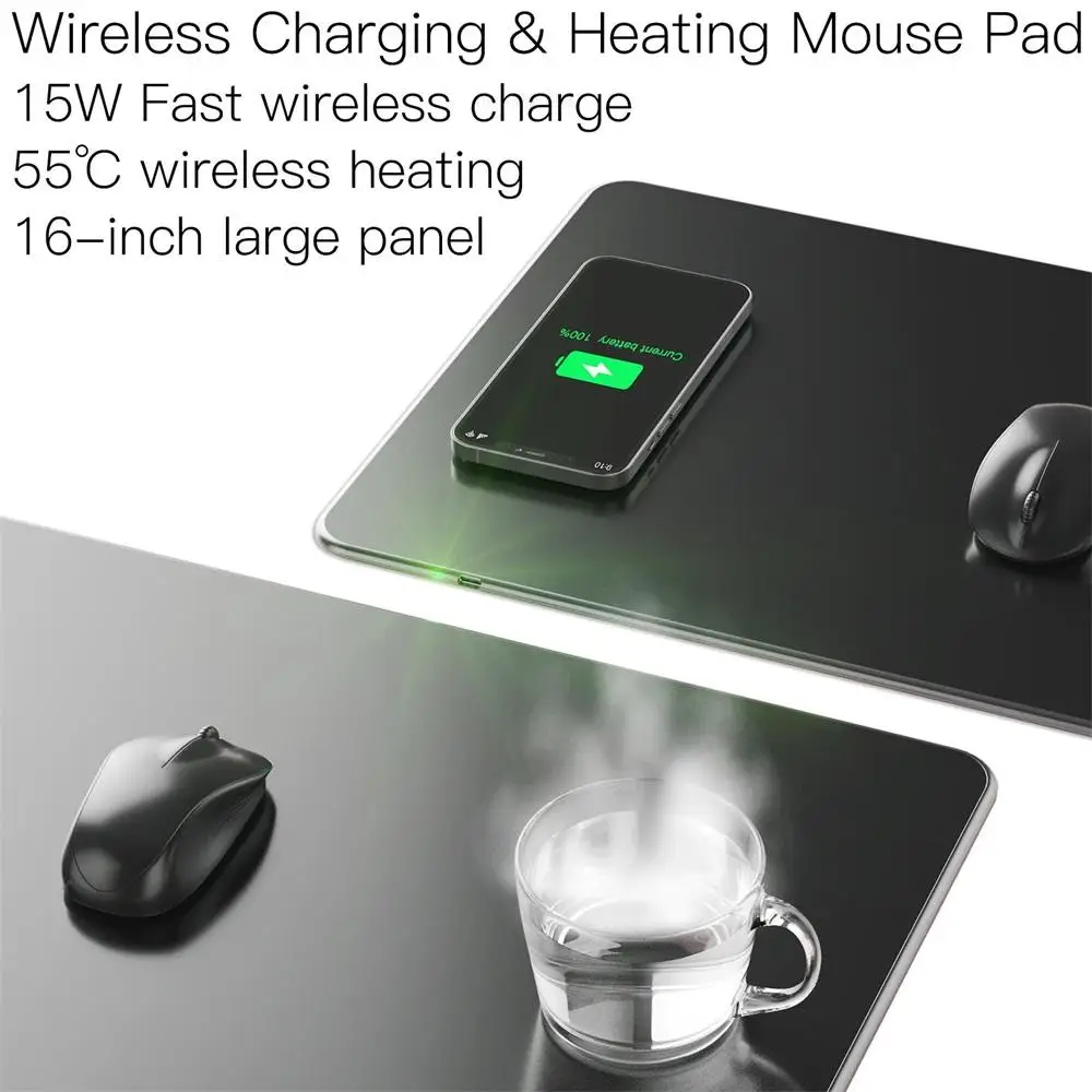 

JAKCOM MC3 Wireless Charging Heating Mouse Pad Super value than mi9t 12 charger p30 ugreen official store keyboard pad