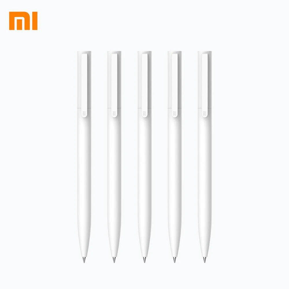 Xiaomi Mijia Gel Pen MI Pen 9.5mm Signing Pen PREMEC Smooth Switzerland Refill MiKuni Japan Ink (Black/Blue) Ballpoint Pen