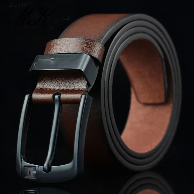 Maikun Belt Vintage Fashion Alloy Pin Buckle Men\'s Belts Student Wild For Men Business Casual Belt