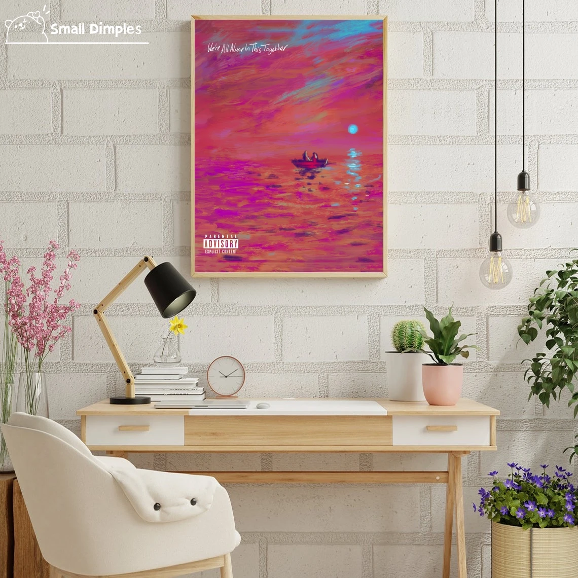 Dave We're All Alone In This Together Music Album Poster Canvas Art Print Home Decoration Wall Painting ( No Frame )