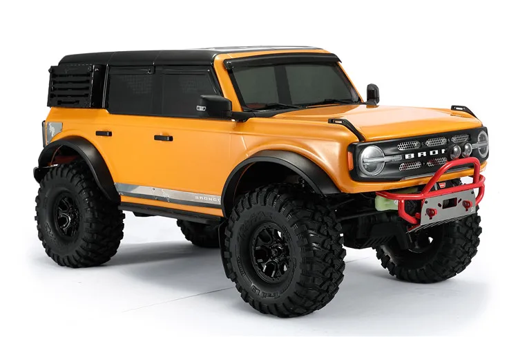 Metal Front And Rear Body Bumper Protection A For Traxxas Trx4 Bronco Mounts Rc Car Upgrade Accessories Carro De Control Remoto