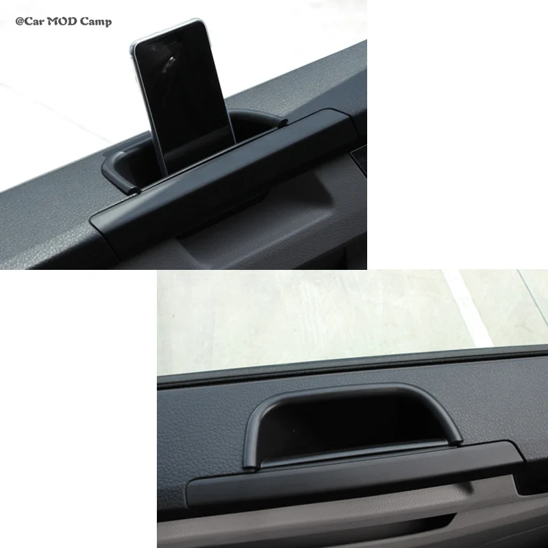 Car Accessories for VW Volkswagen Transporter (T6) Caravelle 2017 2018 2019 Front Door Storage Box Holder Organizer Tray 2pcs