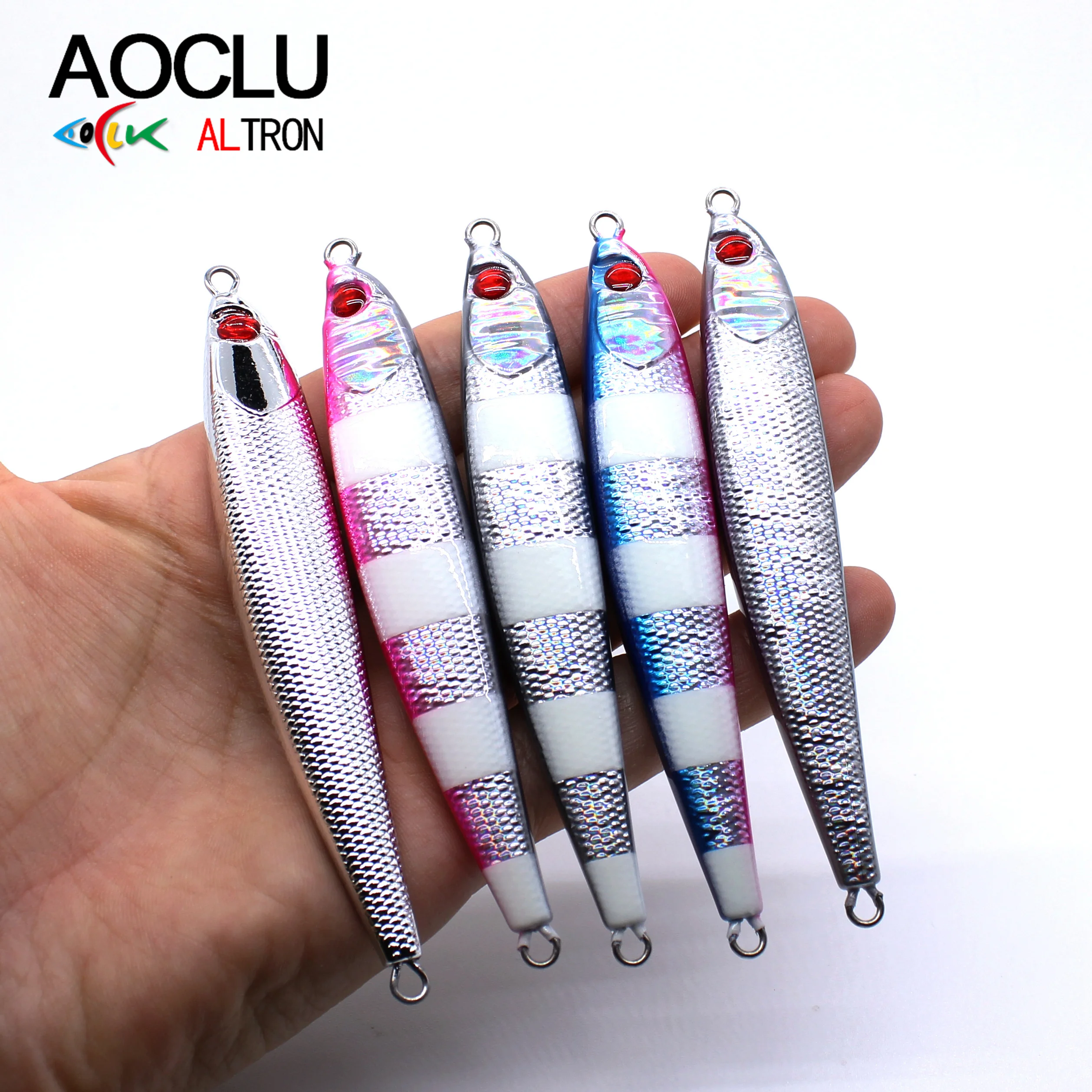 AOCLU Stick Bait hundidor rápido metal atún pez vela