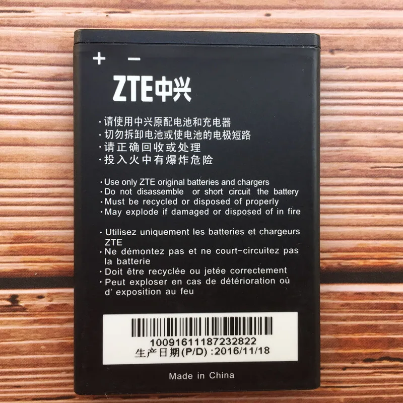 Original Li3814T43P3h634445 1400mAh for ZTE Blade L110 A112 V815W Mobile Phone Battery