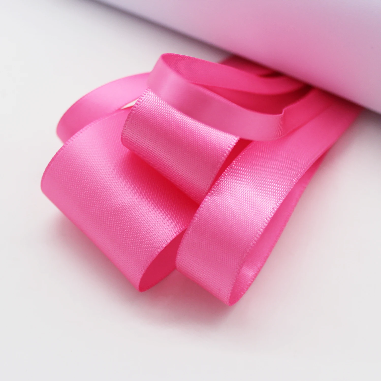 5 Meter/Lot Hot Pink Color Grosgrain Ribbon Satin Ribbon Dot Print DIY Girls Hair wear Accessories 3mm 6mm 9mm 16mm 25mm 38mm