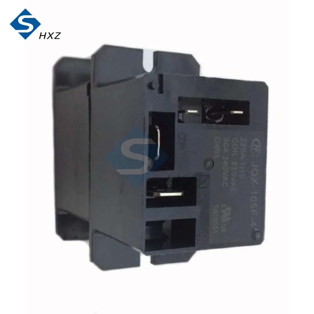 AC 220V 30A JQX-105F Relays for Air Conditioning Control Power Timer Delay Relay HF105F with 4 Pin