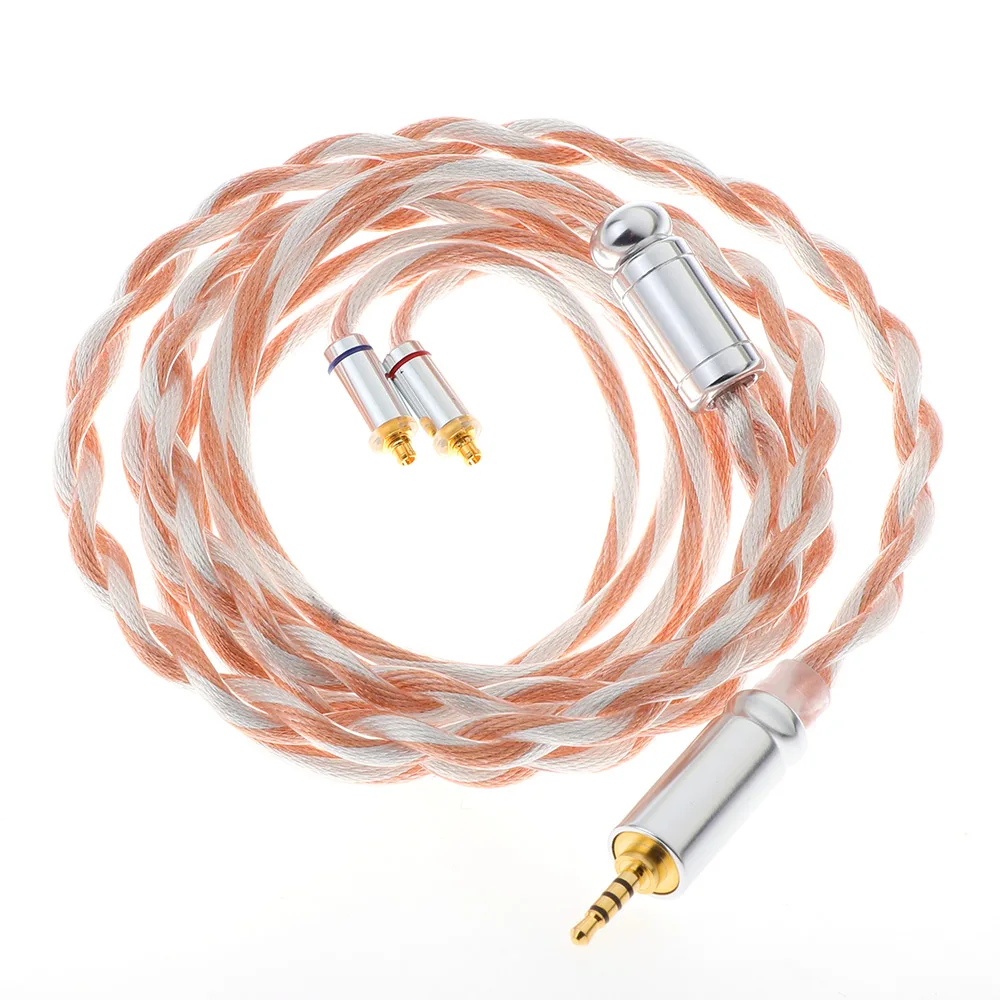 Linsoul Euphrosyne Litz type 6 5N OCC verzilverde OCC-kabel met hoogwaardig materiaal