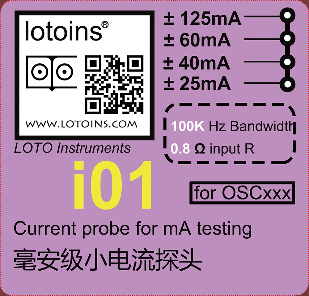 Sonda LOTO per piccola corrente, modulo di isolamento per piccola corrente (mA)