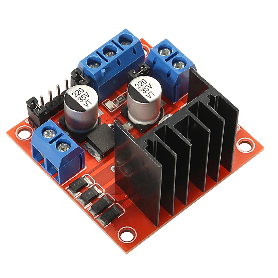 L298N Motor Driver Controller Board Module Stepper Motor DC Dual H-Bridge for Arduino Smart Car Power UNO MEGA R3 Mega2560