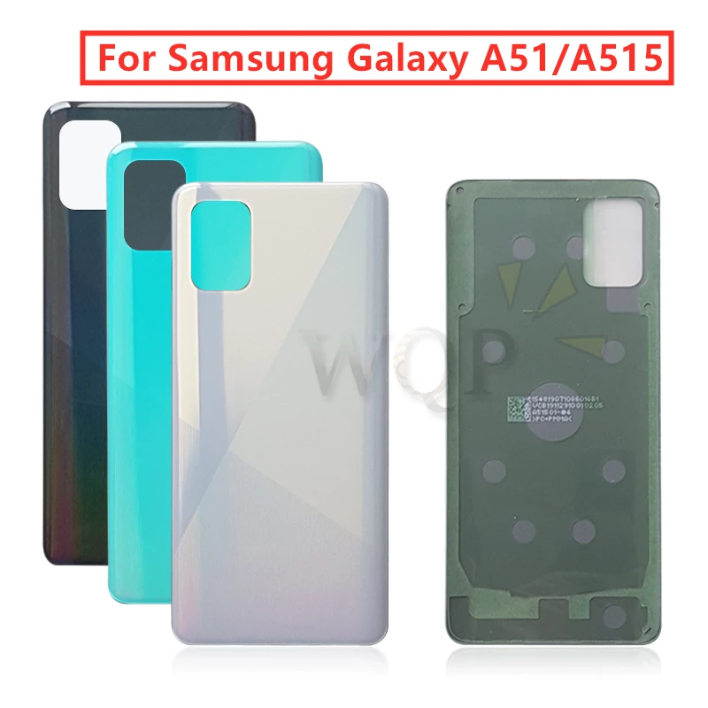 

For Samsung Galaxy A51 Battery Back Cover Rear Door Housing Side Key For Galaxy A515 Replacement Repair Spare Parts