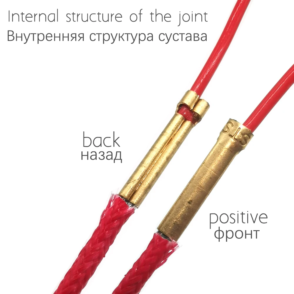 PTFE 3/6/12/24/36/48K carbon fiber heating cable has been connected carbon fiber soft and hard non radiation deicing and heating