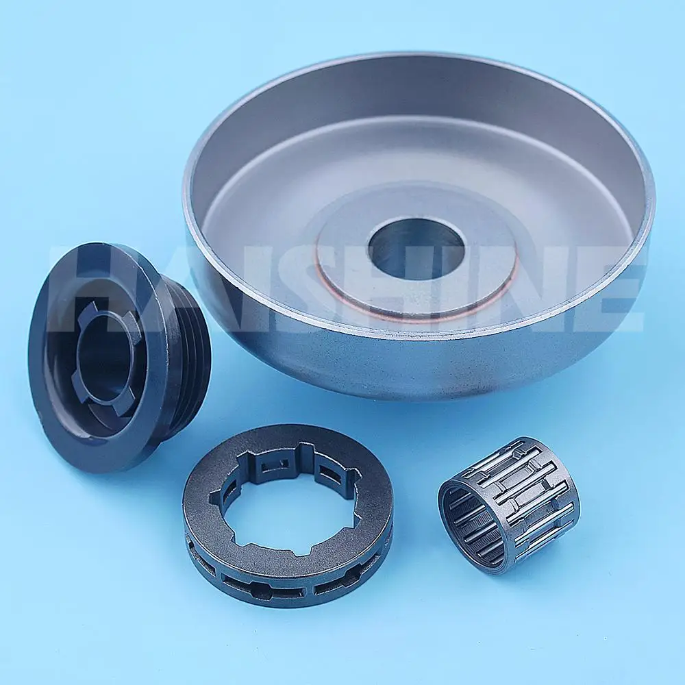 Imagem -06 - Tambor de Embreagem Husqvarna 394 394xp 395xp Roda Dentada Peças de Reposição com Rolamento de Agulha 395 Polegadas7t
