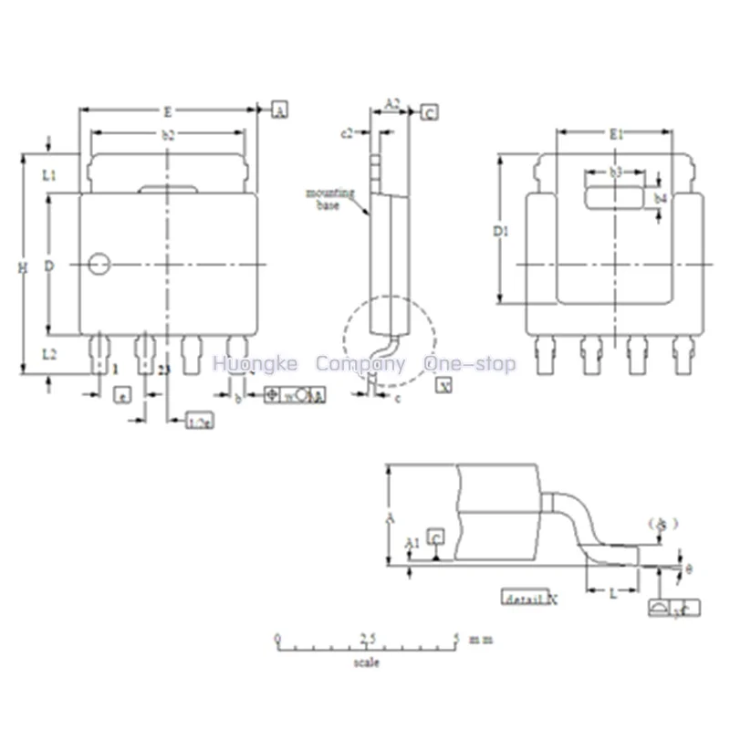 Lote de 10 unidades de PSMN1R0-30YLC Mark 1C030L SOT-669 Trans MOSFET N-CH, 30V, 100A